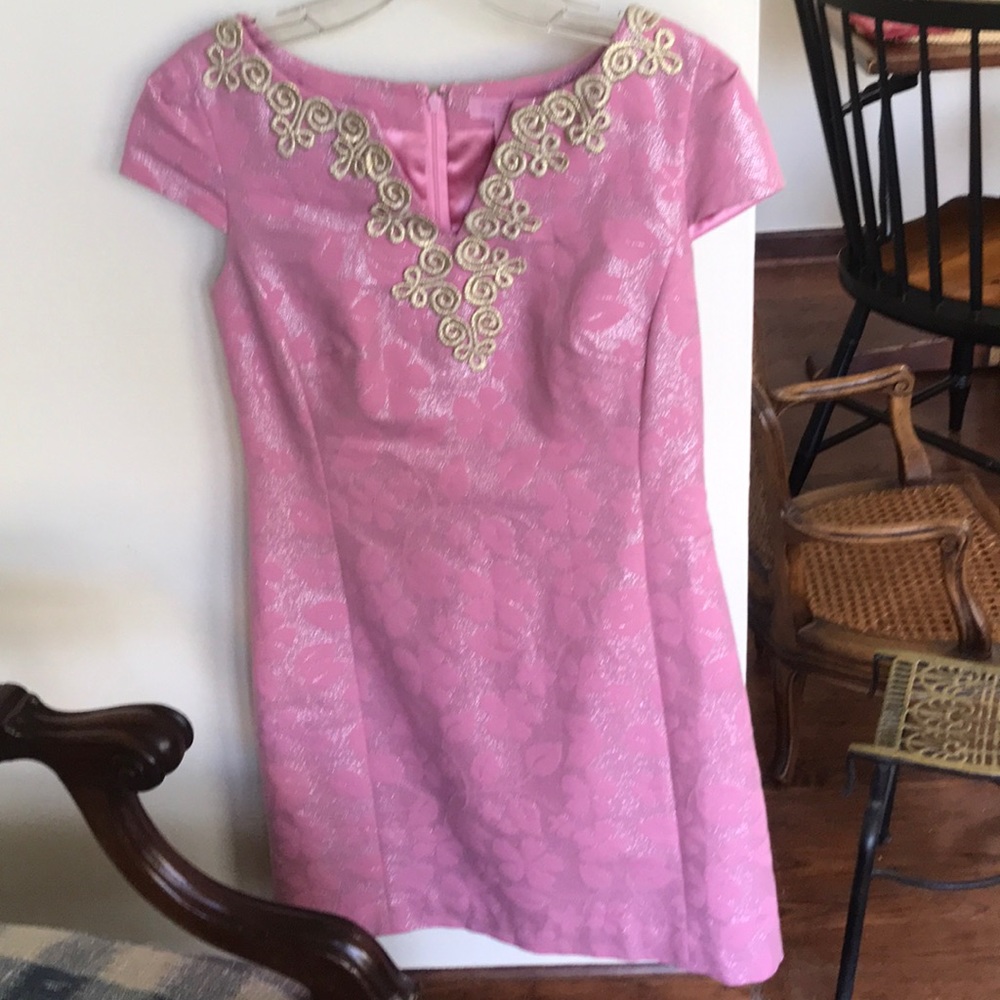 Beautiful pink cocktail dress